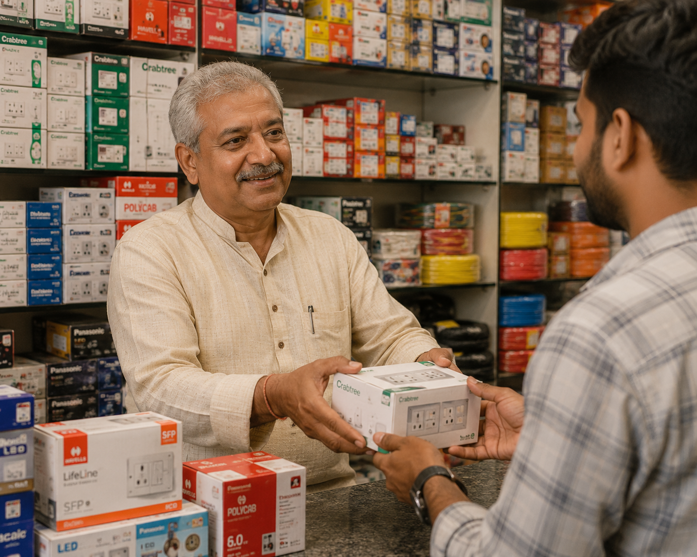 Inside Deepak Electricals
